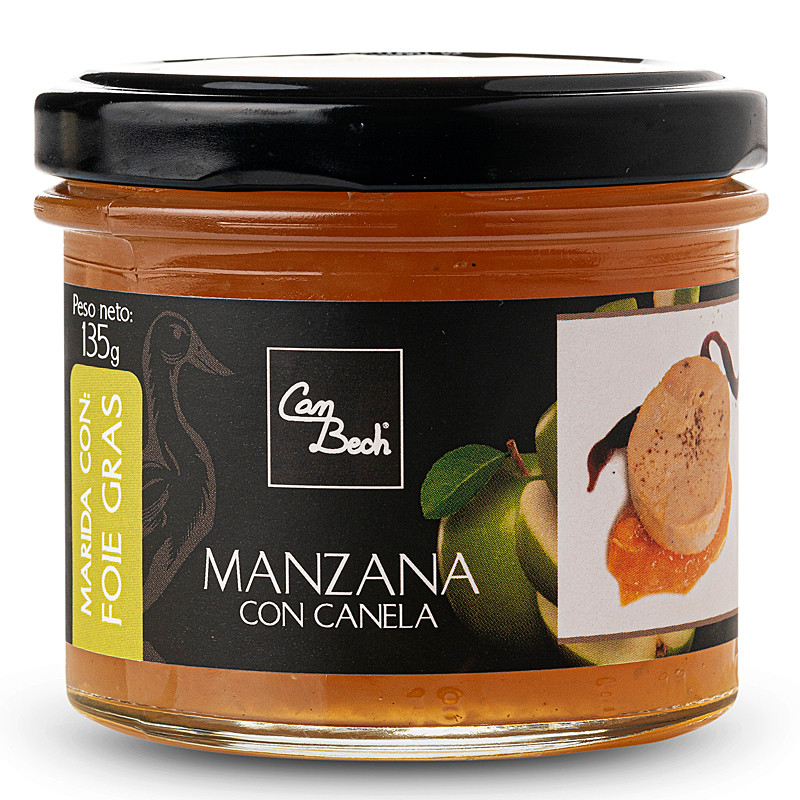 MERMELADA DE MANZANA CON CANELA 135Gr